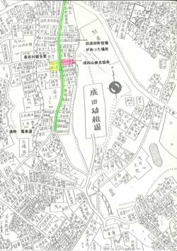 図1　昭和45年度版・千葉県動態図鑑より。写真5の道路。