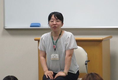 「瓜こひめこ」を語っている様子